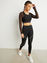 2in1 Sports Bra and Long Sleeves Active Top